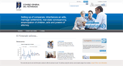 Desktop Screenshot of notariado.org