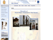 Tablet Screenshot of canarias.notariado.org